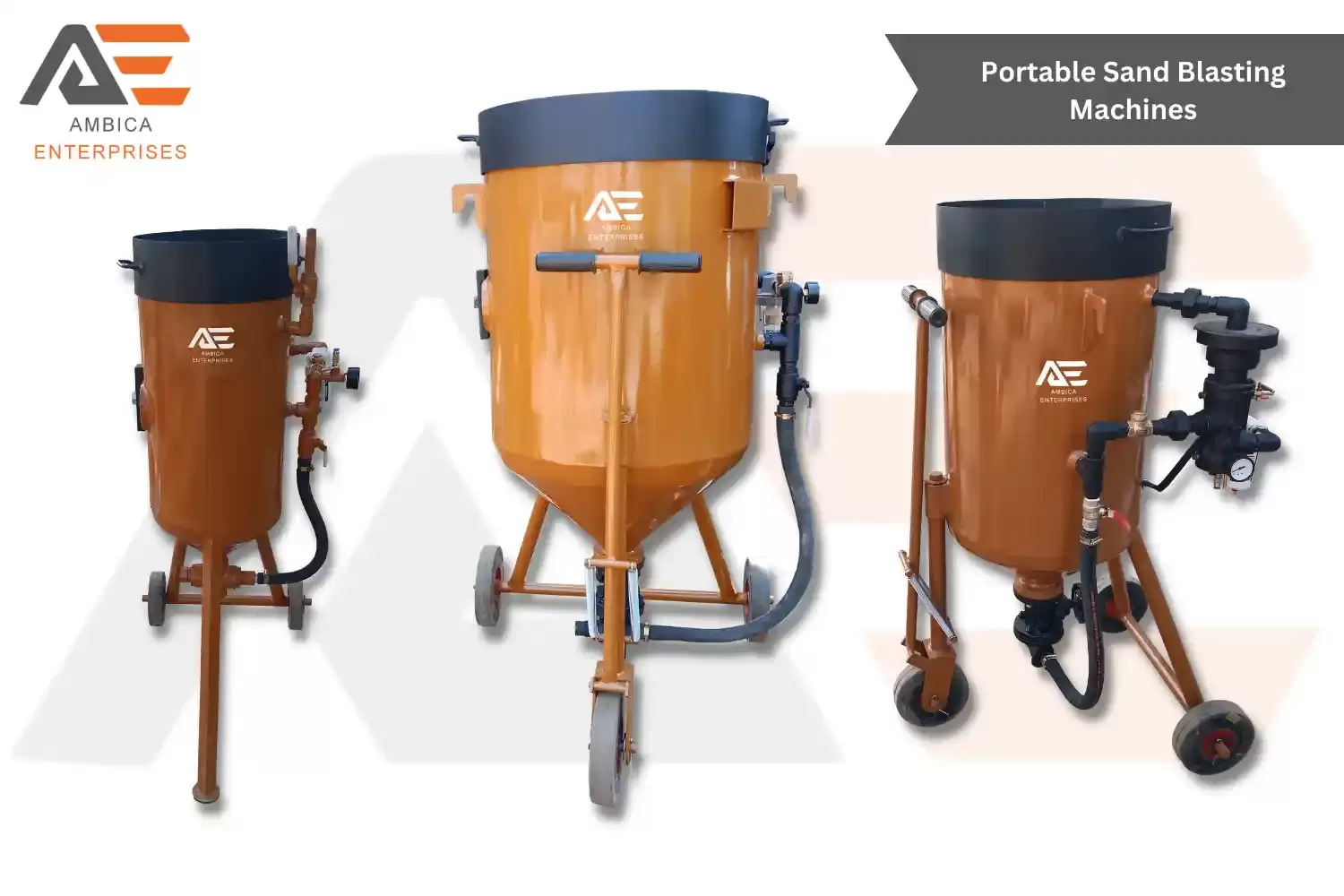 Portable Sand Blasting Machine