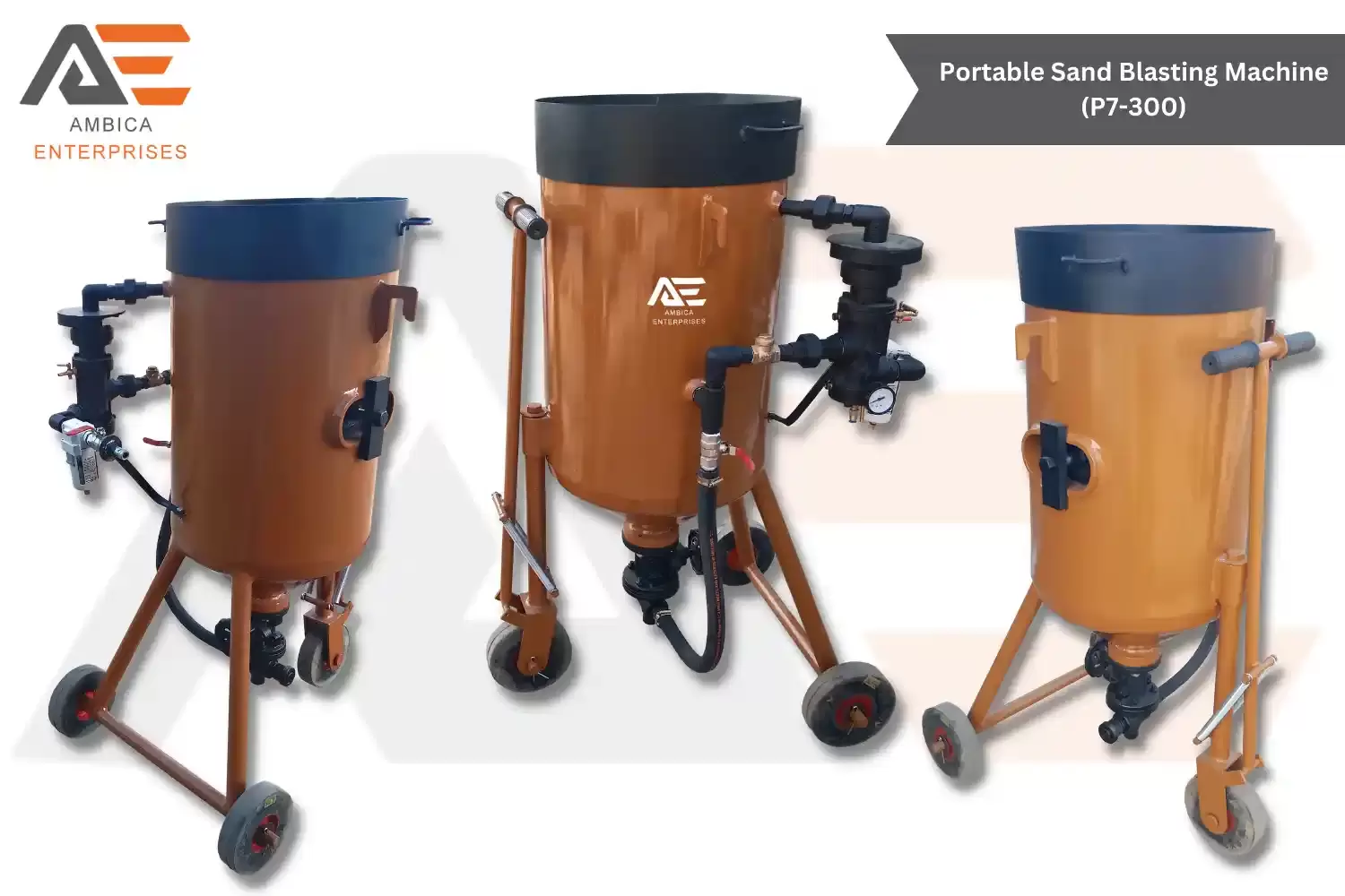 P7- 300 Portable Sand Blasting Machine