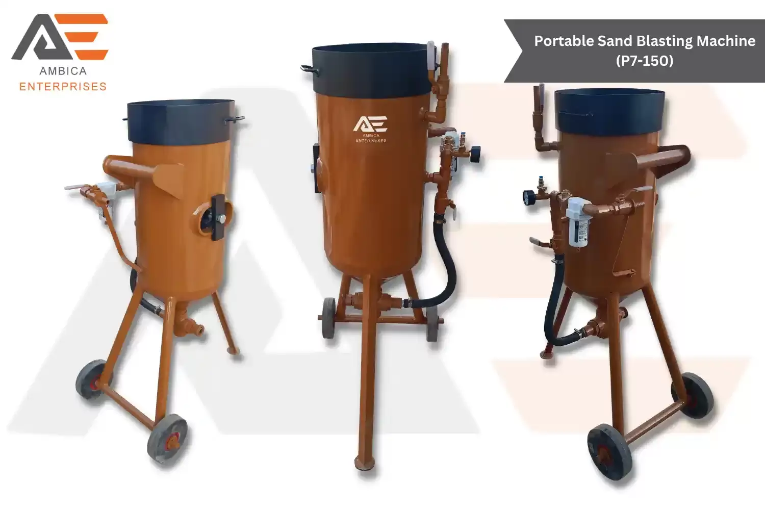 P7-150 Portable Sand Blasting Machine