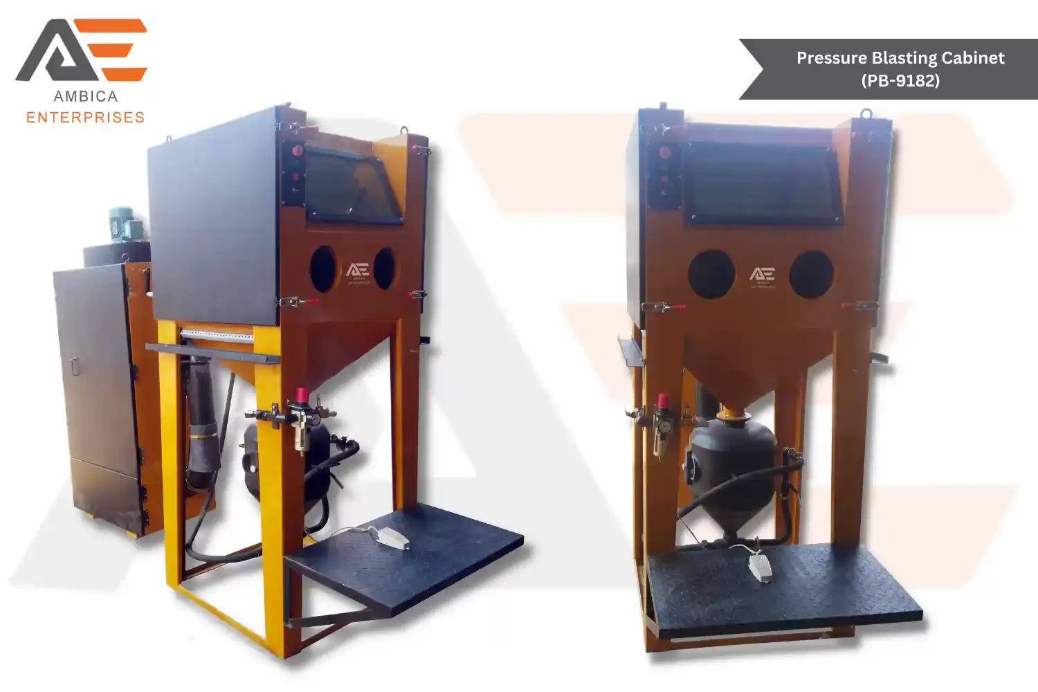Pressure Blasting Cabinet
