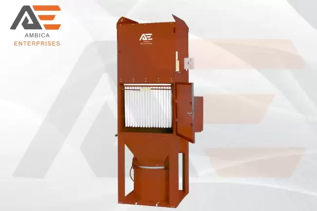 Motorized Shaking Dust Collector