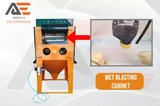 Wet Blasting Cabinet